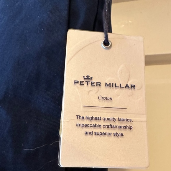 Peter Millar navy crown pants NWT size 42 - Picture 3 of 5